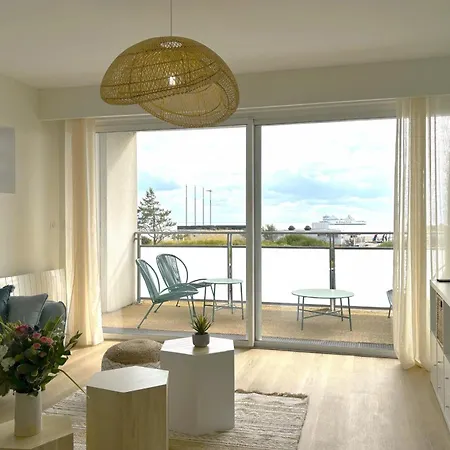 Le Bord De - Vue - Terrasse - Parking لو هافر